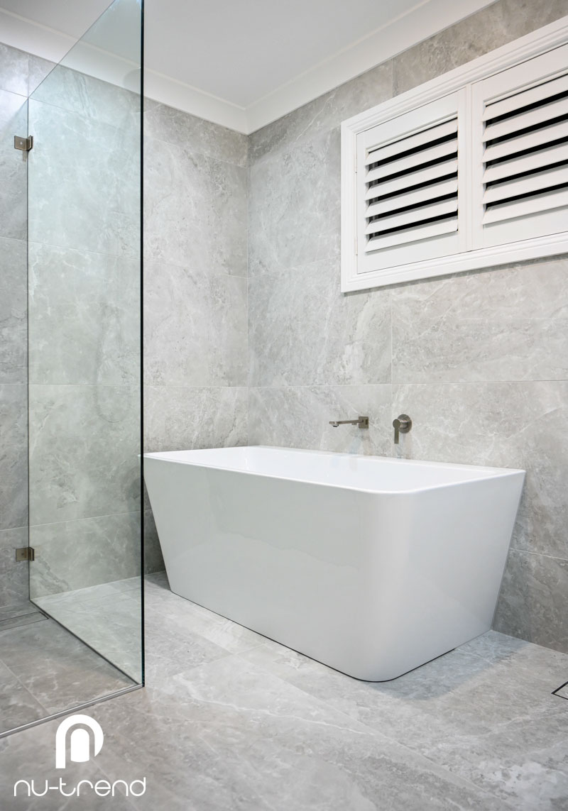 Bathroom renovation in Dural new bath tub